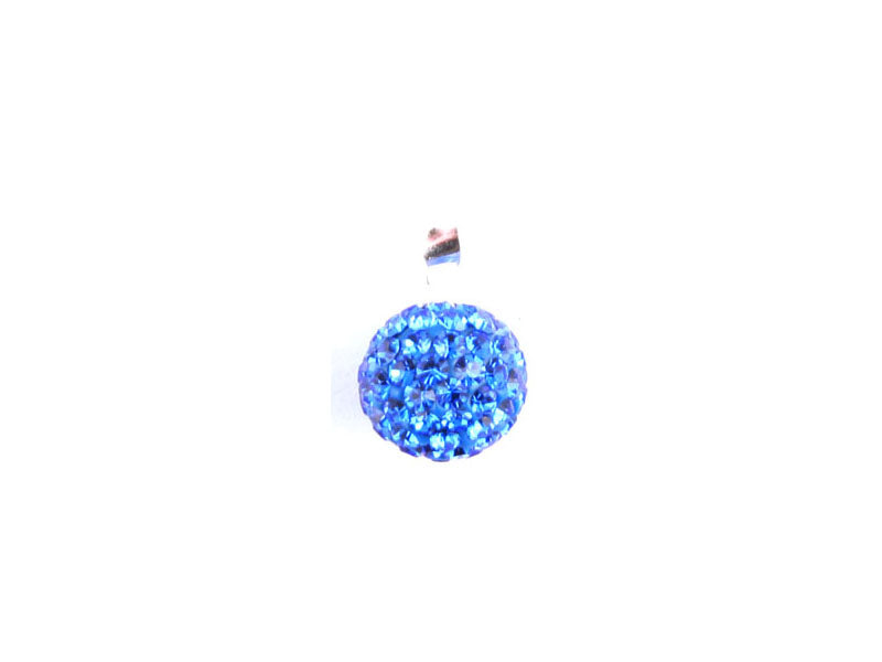 Shamballa Silver Pendant