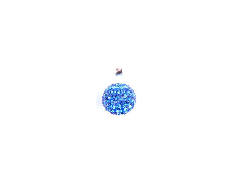 Shamballa Silver Pendant