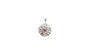 Shamballa Silver Pendant