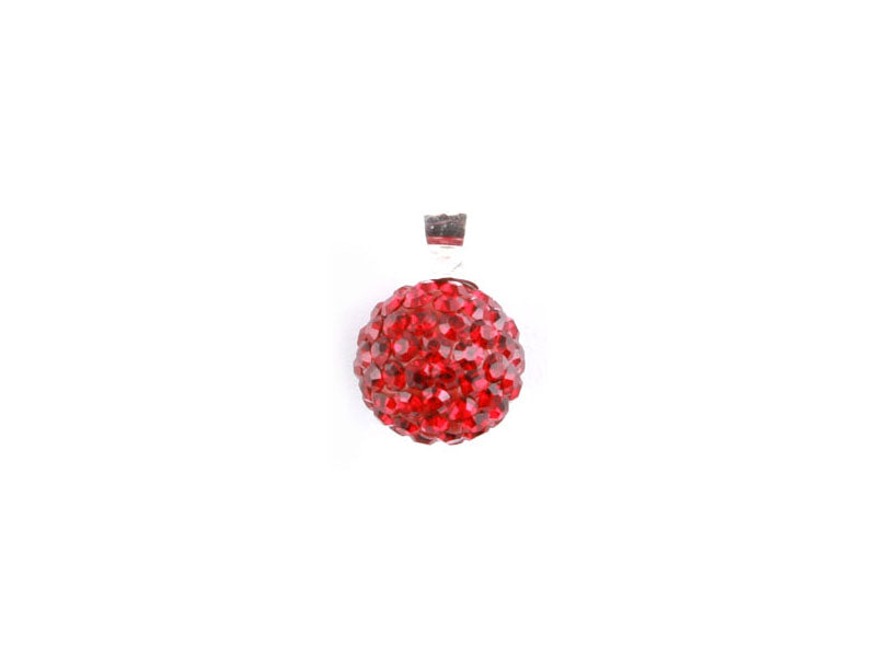 Shamballa Silver Pendant