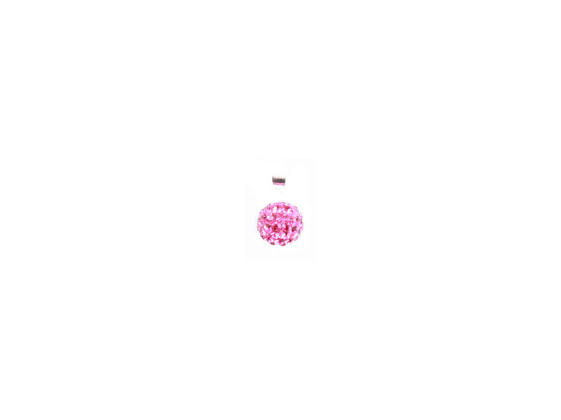 Shamballa Silver Pendant