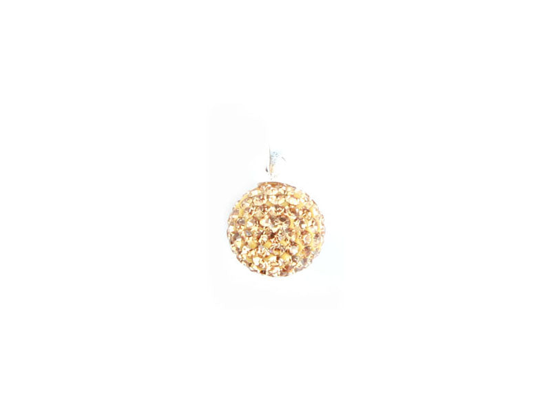 Shamballa Silver Pendant
