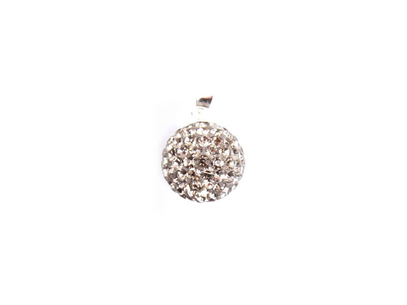 Shamballa Silver Pendant