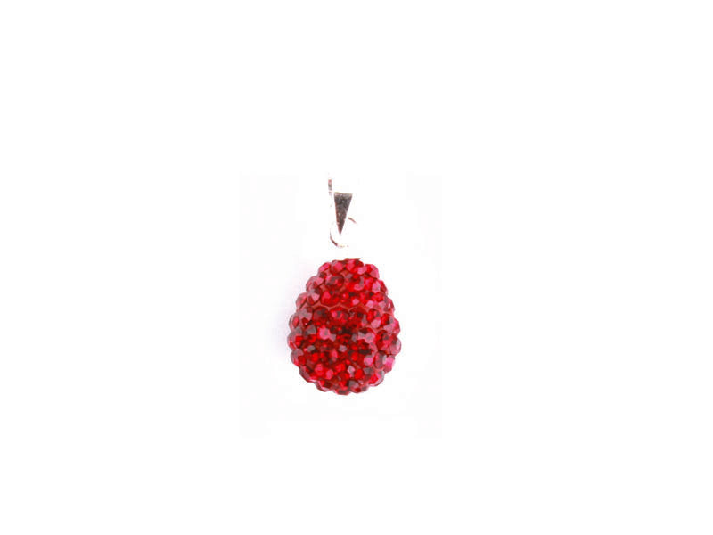 Shamballa Silver Pendant
