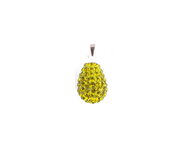 Shamballa Silver Pendant