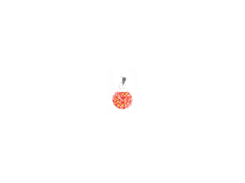 Shamballa Silver Pendant