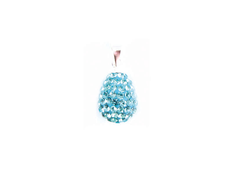 Shamballa Silver Pendant
