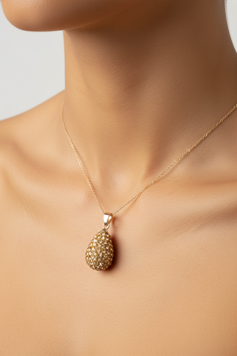 Shamballa Silver Pendant