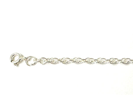 Disco/Singapore Silver Chain 1.75mm