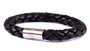 Leather Stainless Steel Bracelet