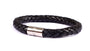 Leather Stainless Steel Bracelet