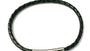 Black Leather Stainless Steel Bracelet