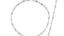 A White Cubic Zirconia Necklace