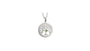 Tree Of Life Pendant With Emerald Green Stone