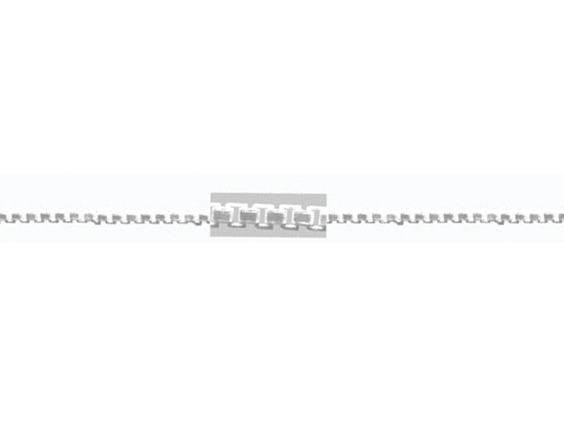 Box Chain Silver 1.00 mm