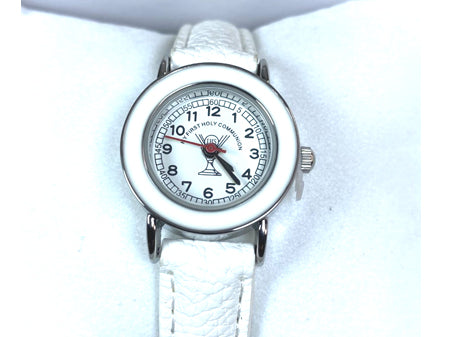 Holy Communion Silver Faced Watch Boxed.