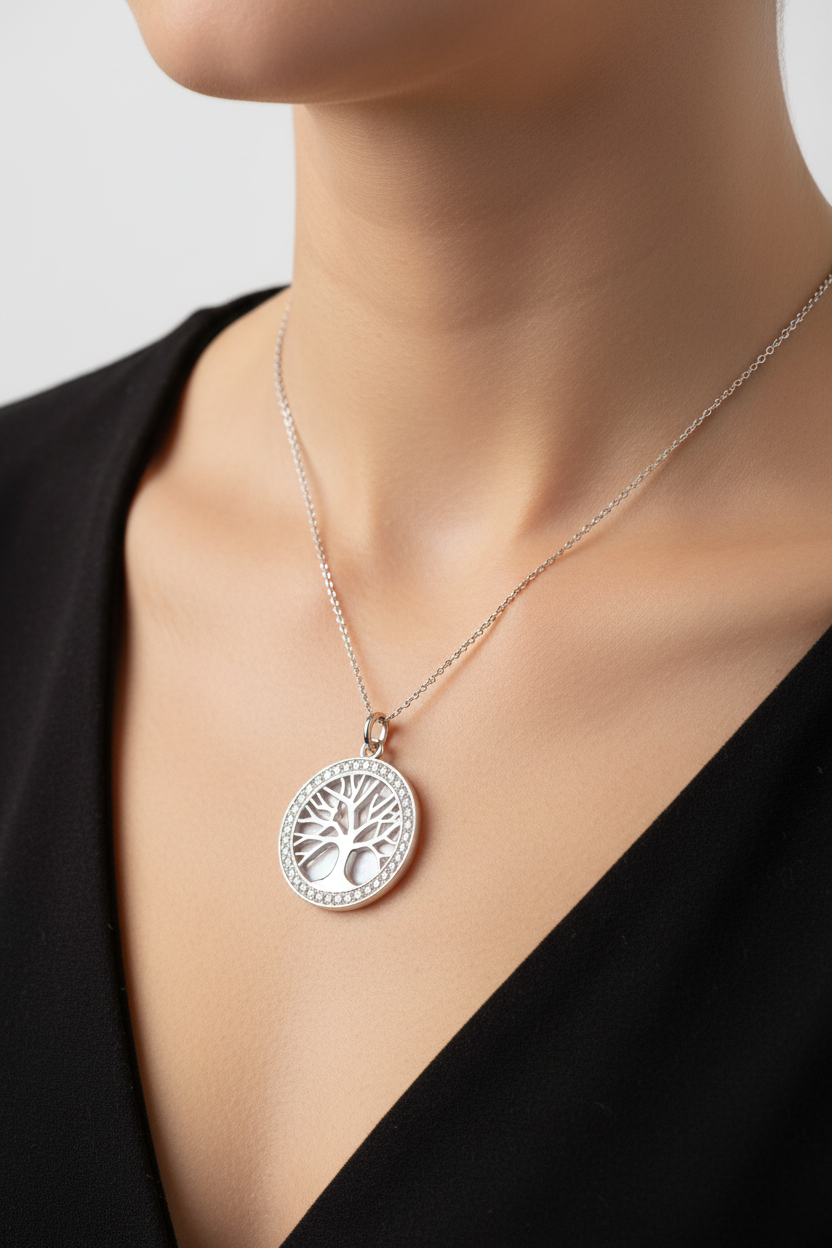 Silver Tree of Life Pendant