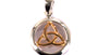 Yellow Gold Plated On Silver Pendant
