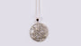 A White Cubic Zirconia Pendant