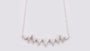 A White Cubic Zirconia Necklace