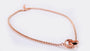 Silver with Rose Gold Plate Necklace