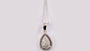 A White Cubic Zirconia Pendant