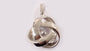 A White Cubic Zirconia Pendant