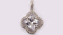 A White Cubic Zirconia Pendant