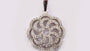 A White Cubic Zirconia Pendant