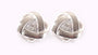 A White Cubic Zirconia Earring
