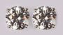A White Cubic Zirconia Earring
