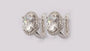 A White Cubic Zirconia Earring