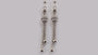 A White Cubic Zirconia Earring