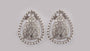 A White Cubic Zirconia Earring