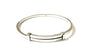 Kids Adjustable Silver Bangle