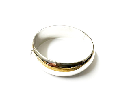Simply Silver Wide Cuff Bangle