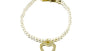 A Kids Silver with Gold Plating Pearl Heart Bracelet