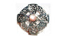 Celtic Pink M O P Brooch