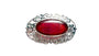 Celtic Brown Agate Brooch
