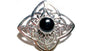 Celtic Onyx Brooch