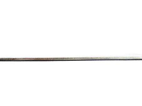 SQUARE SNAKE DESIGN SILVER CHAIN