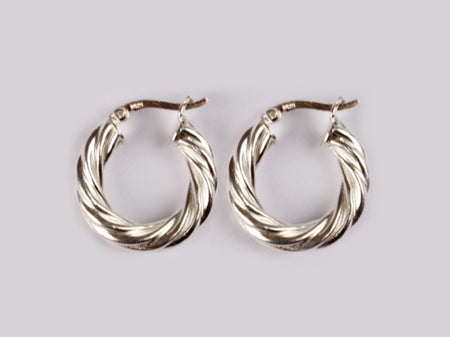 Simply Silver Earring