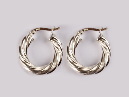 Simply Silver Earring