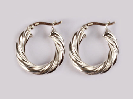 Simply Silver Earring