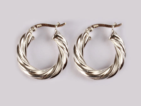 Simply Silver Earring
