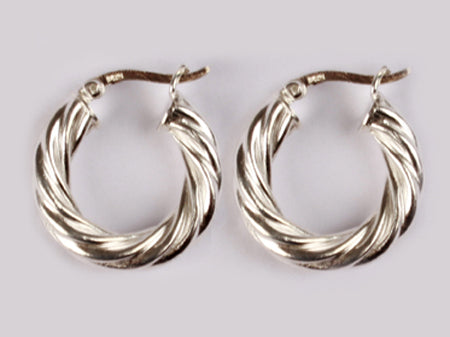 Simply Silver Earring