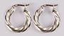 Simply Silver Earring