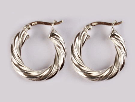 Simply Silver Earring