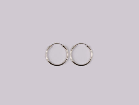 Simply Silver Earring