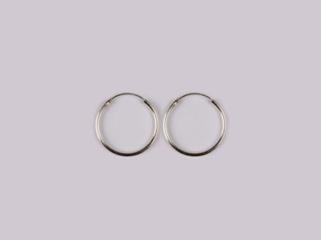 Simply Silver Earring